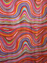 Handmade Indian Kantha Quilt, Kantha Blanket, Throw, Kantha, Hand Sewn Bedspread Bedding, Throw Lahariya Print Single/Double Size