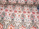 Indische Baumwolle Kantha Quilt Bettwäsche Bettbezug Überwurf Sofaüberwurf Tagesdecke Queen Size Handgemacht Vintage Decke Vintage Gudri