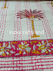 Boho Kantha Quilt