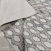 Indischer handbedruckter Bodenteppich, Handgemachter Teppich, Indischer Dhurrie-Teppich, Baumwollteppich, Flächenteppich, Aztekenteppich