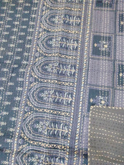 Indische Kantha-Steppdecke, handgefertigt, Kantha-Bettdecke, indische Kantha-Tagesdecke, Überwurf, Baumwolldecke, Gudari Kantha, indische Steppdecke, Kingsize