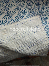 Boho Kantha Quilt – Double Cotton Throw