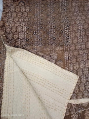 Queen Kantha Quilt Indischer handgemachter Überwurf Wendedecke Tagesdecke Baumwollstoff BOHEMIAN Boho Quilt schicke Bettwäsche Überwürfe Ajar Print
