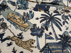 Cotton Kantha Quilt – Queen Vintage Coverlet