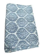 Cotton Kantha Quilt – Queen Vintage Coverlet