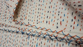 Indischer Mehrnähte Baumwolle Kantha Quilt Bettwäsche Bettbezug Überwurf Sofaüberwurf Tagesdecke Queen Size Handgemachte Decke Gudri