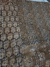 Queen Kantha Quilt Indischer handgemachter Überwurf Wendedecke Tagesdecke Baumwollstoff BOHEMIAN Boho Quilt schicke Bettwäsche Überwürfe Ajar Print