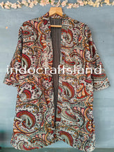 Handmade Indian Long Velvet Jacket – Boho Kimono Robe for Bridesmaid & Resort Wear