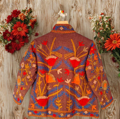 Indian Suzani Cotton Jacket