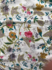 Boho Paradise Flower Cotton Fabric
