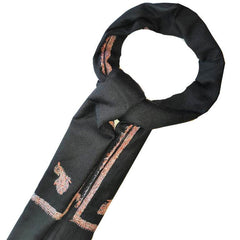 Large Hand Embroidery Kashmiri Pashmina wool Shawl, Hand woven shawl Cashmiri wolle Shawl Black stole shawls gifts her