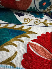 High-Quality Handmade Indigo Sujani Quilt – Cotton Throw with Beautiful Sujani Work