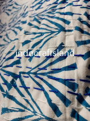 Boho Kantha Quilt – Double Cotton Throw