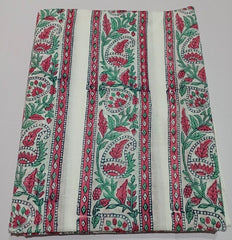 Indischer Blumendruck Baumwollstoff, Sommerkleider, Handblockdruck, Boho Stoff, Gypsy Stoff, Quilting Baumwolle, Blumendruck Stoff Baumwolle