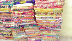 Großhandel 10 Stück Indischer Vintage Kantha Quilt Handgemacht Überwurf Wendedecke Tagesdecke Baumwollstoff BOHEMIAN Quilt Boho Quilts