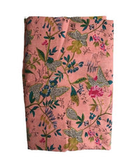 Boho Pink Paradise Flower Cotton Fabric