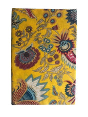 Yellow Batik Mukat Cotton Fabric