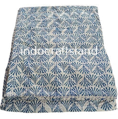 Boho Kantha Quilt – Double Cotton Throw