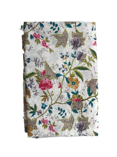 Boho Paradise Flower Cotton Fabric