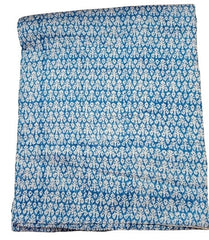 Indischer Handblockdruck Kantha Quilt Überwurf Wendedecke Tagesdecke Baumwollstoff BOHEMIAN Boho Quilt Chic Bettwäsche Überwürfe Doppelgröße