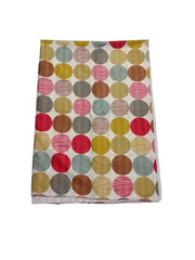 mehrfarbige gepunktete Kantha-Steppdecke für Zwillinge, gepunktete Kantha-Bettdecke für Queensize-Betten, gepunktete Kantha-Tagesdecke, gepunktete Kantha-Sofadecke im Bohemian-Stil