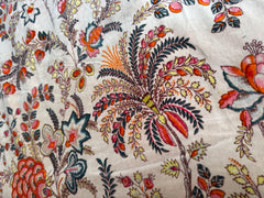 Floral Velvet Fabric – Cotton by Yard