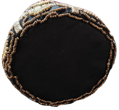 Indische ethnische Potli-Tasche mit Spiegelarbeit | Handtasche | Geldbörse für Partyhochzeiten und Geschenke | Spiegelpotli für Frauen | Schmuckgeldbörse für Schwarze