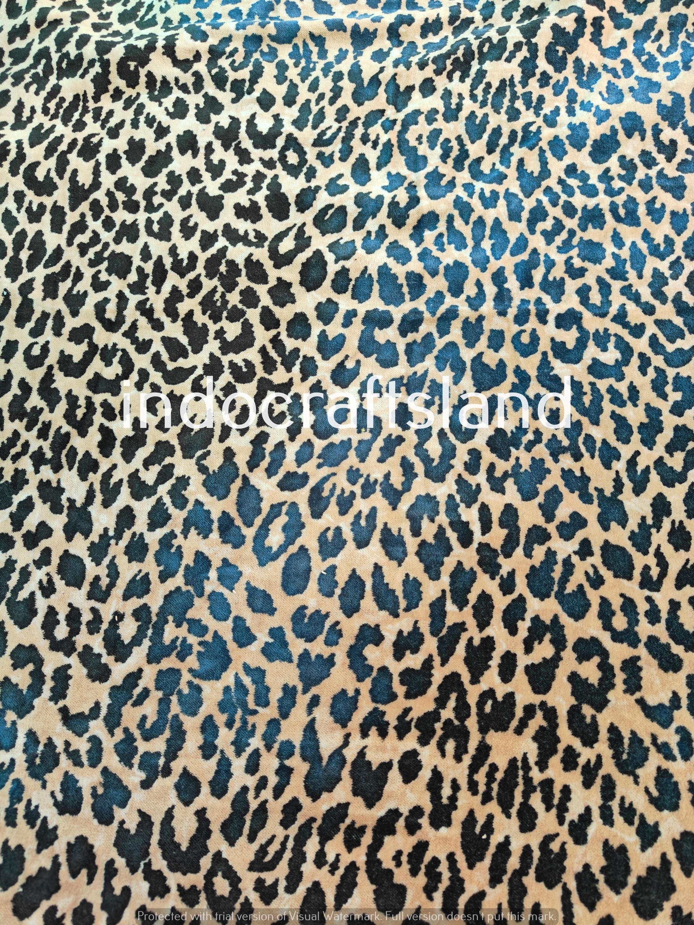Indian Boho Velvet Fabric – Cotton Velvet by Yard & Meter for Upholstery & Table Cloth