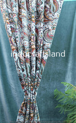 High-Quality Cotton Velvet Curtains – Set of 2 Window Panels, Soft & Elegant