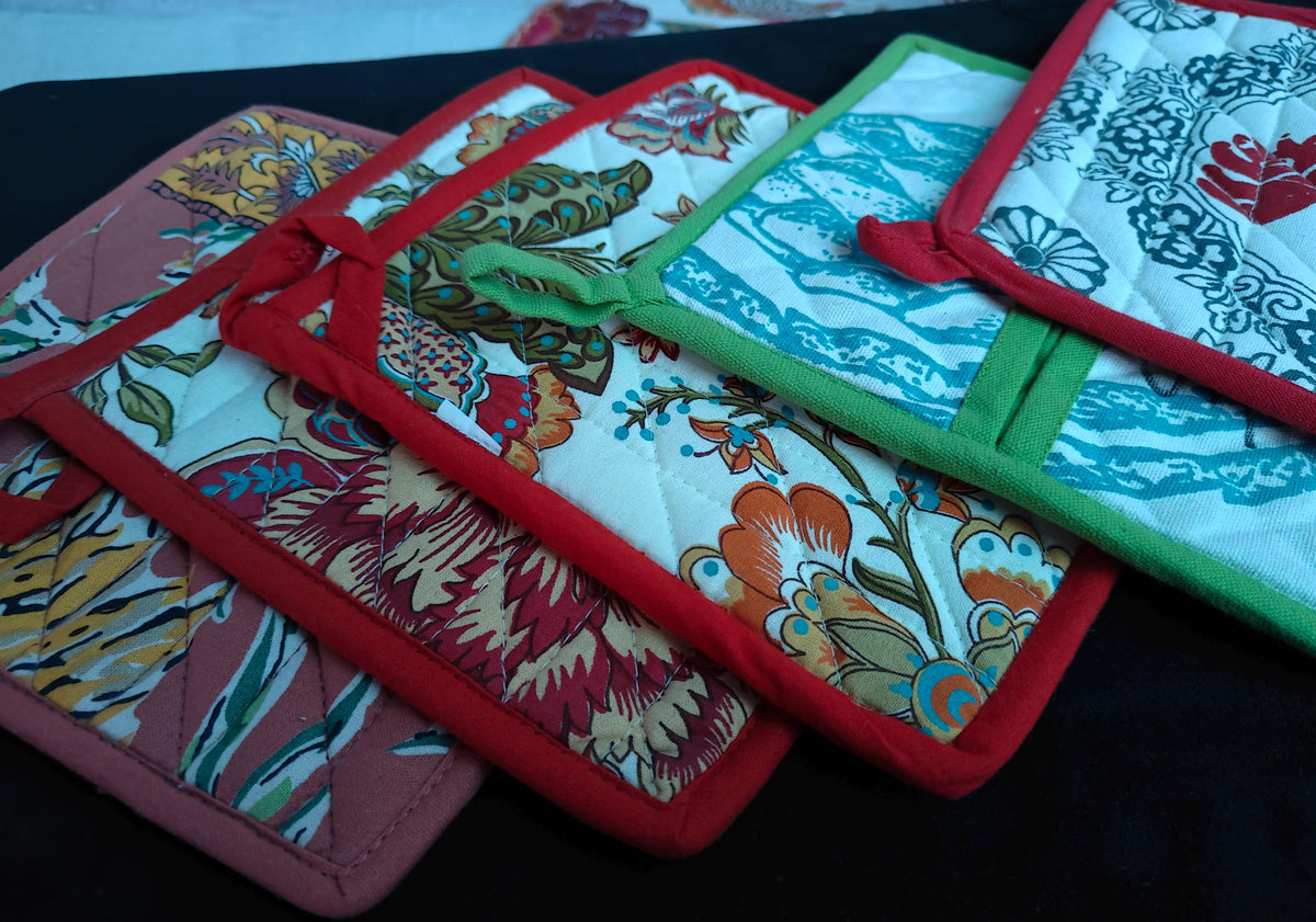 Großhandelslot Pcs Wie man einen gesteppten Topflappen mit Tasche aus einem alten Handtuch herstellt Tutorial - Handgemacht Traditionell