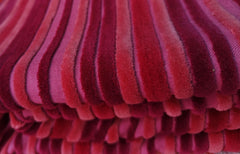 Indian Soft Luxury Velvet Floral Print Fabric Upholstery Dressmaking Sewing Fabric, Cotton Velvet Sewing Soft Fabric Hot pink
